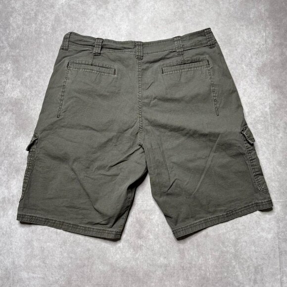 Grey Wrangler Cargo Shorts - Picture 3 of 3